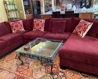 sectional & coffee table