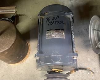 3/4 HP Motor