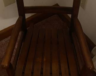 Early Child's Rocker