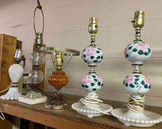 Assorted Lamps