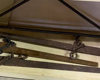 Several Old Cotton Scales