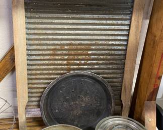 Several Neat Old Washboards
