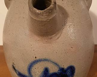 Cobalt Decorated Stoneware Batter Jug