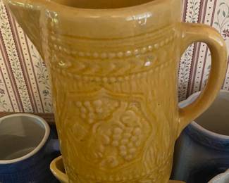 Yellowware Pitcher