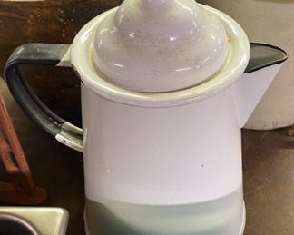 Enamelware Coffee Pot