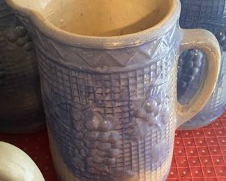 Stoneware Pitcher