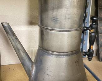 Galvanized Coffee Pot