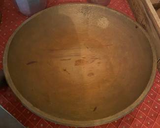 Wooden Dough Bowl