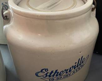 Estherville Co-Op Dairy Crock