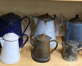 Assorted Enamelware and Graniteware