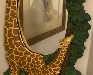 Giraffe Themed Mirror