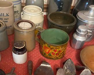 Assorted Pottery and Scrapers
