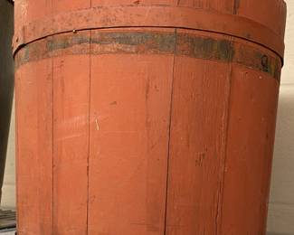 Primitive Wooden Buckets