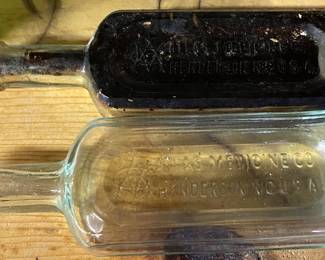 Henderson N.C. Atlas Medicine Bottles