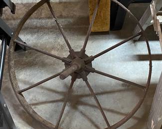 Primitive Metal Wheel