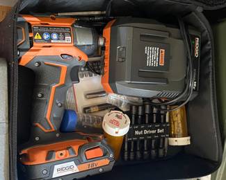 Ridgid Rechargeable Drill