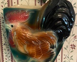 Rooster Wall Pocket