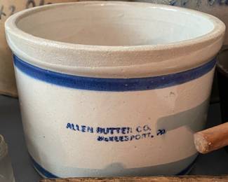 Allen Butter Co. Crock