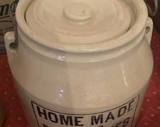 Johnson's Preserves Crock Boston