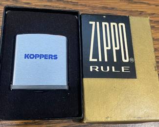 Vintage Zippo Ruler (Koppers)