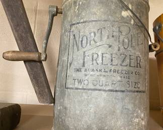 North Pole Ice Cream Freezer