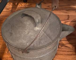 Early Galvanized Canning Kettles