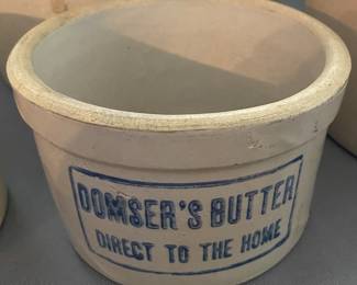 Domser's Butter Crock