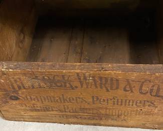 Bullock, Ward & Co. Soap Crate