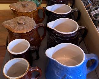 Stoneware Pitchers