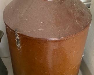 Large Stoneware Pottery Jar