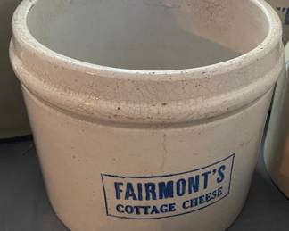 Fairmont's Cottage Cheese Crock