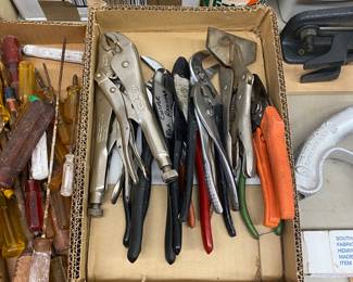 Vise Grips and Wrenches