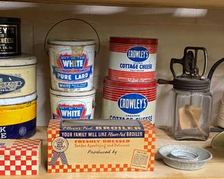 Lard and Pork Sausage Cans