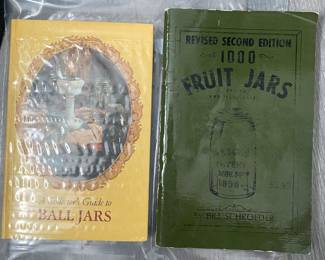Several Vintage Fruit Jar Books and Reference Guides