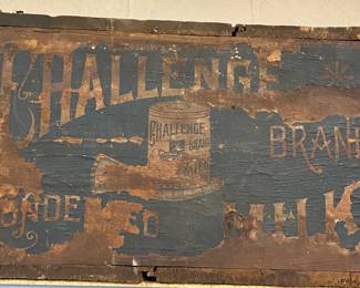 Challenge Brand Condensed Milk Crate