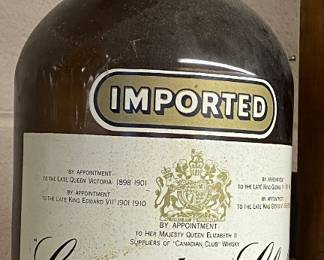 Canadian Club Display Bottle