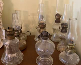 Finger Oil Lamps/Miniature Oil Lamps