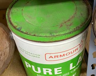Armour Lard Can