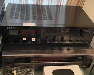 Denon Receiver, JVC Receiver