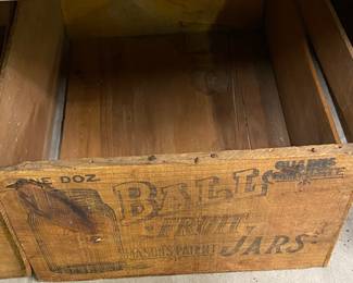 Old Ball Fruit Jar Crate