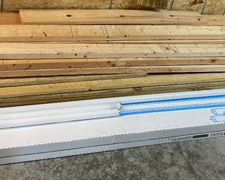 Lumber and Fluorescent Bulbs