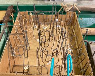 Primitive Wire Jar Hangers/Holders