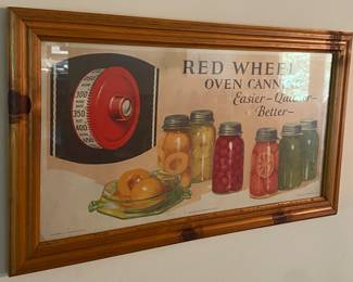 Red Wheel Oven Canning Advertisement