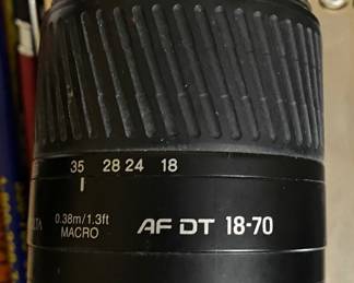 Minolta AF DT 18-70 Lense