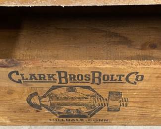 Clark Brothers Bolt Crate