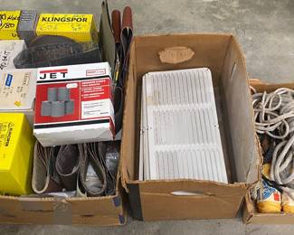 Assorted Sandpaper and Home Hardware