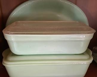 Jadeite Refrigerator Jars