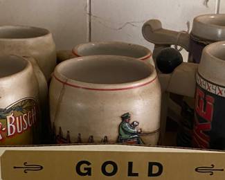 Budweiser Beer Mugs