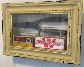 Winchester Bullet Mold Display