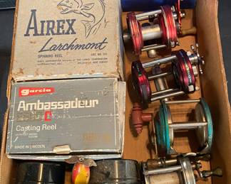 Fishing Reels including Abu Garcia
